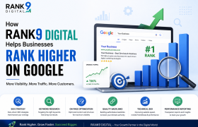 How Rank9 Digital Helps Businesses Rank Higher on Google